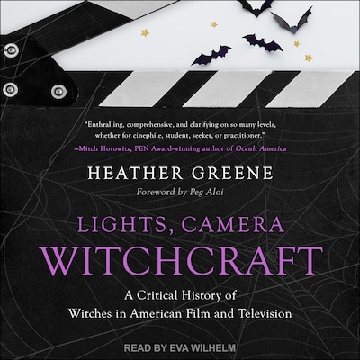 Lights, Camera, Witchcraft – omslag til lydbogen af Heather Greene