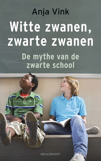 Witte zwanen, zwarte zwanen: Kansarme leerlingen en de mythe van de zwarte school – omslag van het luisterboek van Anja Vink