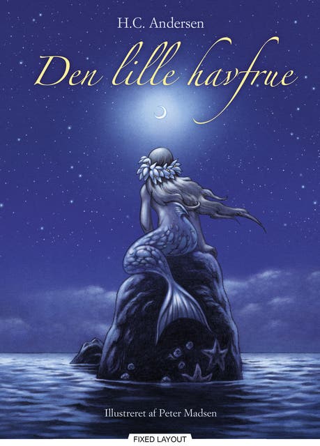 Den lille havfrue – omslag til lydbogen af Hans Christian Andersen