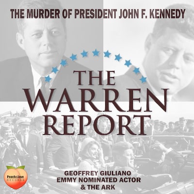The Warren Report – omslag til lydbogen af Geoffrey Giuliano