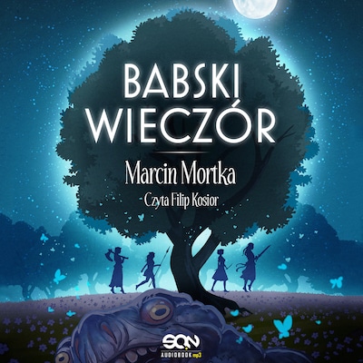 Babski wieczór (seria Drużyna do zadań specjalnych, tom 4,5) – okładka audiobooka, autor Marcin Mortka