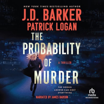 The Probability of Murder – omslag til lydbogen af J.D. Barker, Patrick Logan