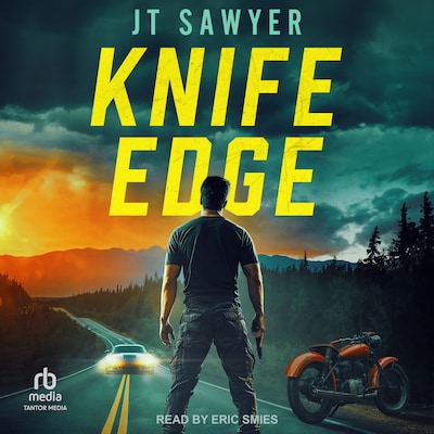 Knife Edge – omslag til lydbogen af JT Sawyer