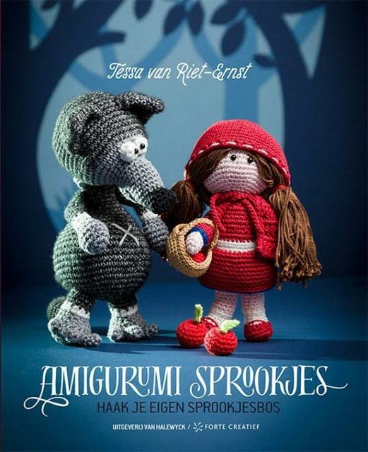 Amigurumi sprookjes – omslag van het luisterboek van Tessa van Riet-Ernst