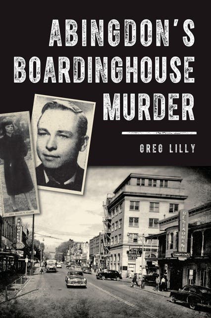 Abingdon's Boardinghouse Murder – omslag til lydbogen af Greg Lilly