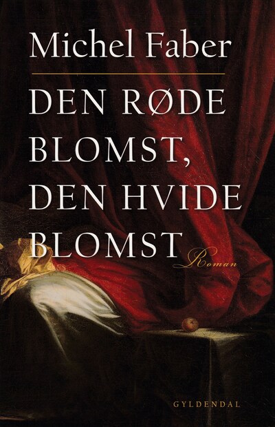Den røde blomst, den hvide blomst – omslag til lydbogen af Michel Faber