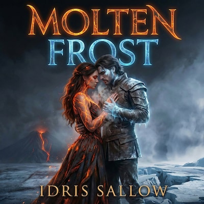 Molten Frost – omslag til lydbogen af Idris Sallow