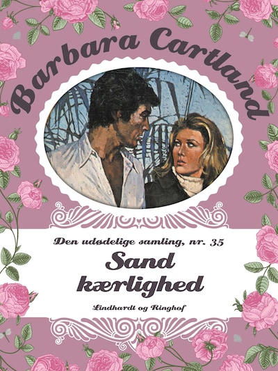 Sand Kærlighed – omslag til lydbogen af Barbara Cartland