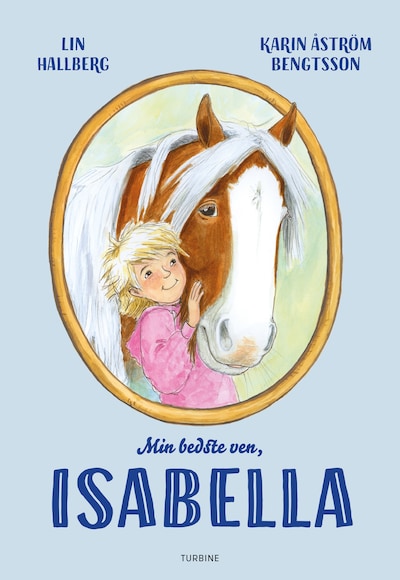 Min bedste ven, Isabella – omslag til lydbogen af Lin Hallberg