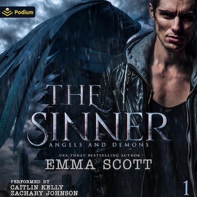 The Sinner – omslag til lydbogen af Emma Scott
