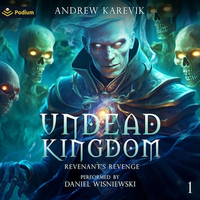 Undead Kingdom – omslag til lydbogen af Andrew Karevik