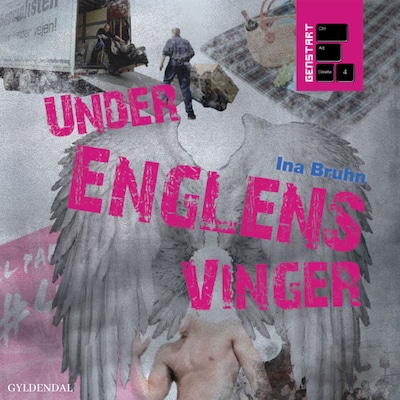 Under Englens vinger – omslag til lydbogen af Ina Bruhn