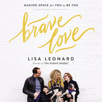 Brave Love – omslag til lydbogen af Lisa Leonard