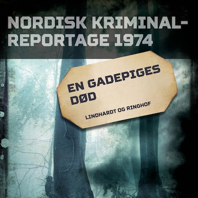 En gadepiges død – omslag til lydbogen af diverse