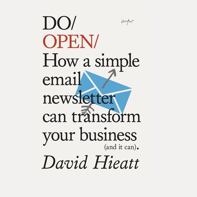 Do Open – omslag til lydbogen af David Hieatt