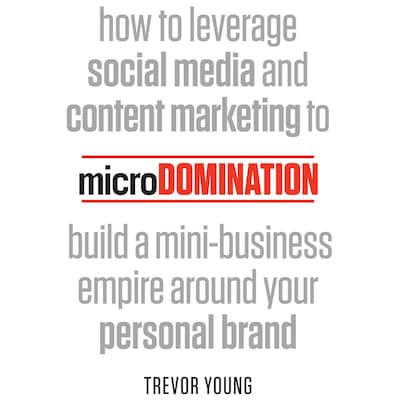 microDomination – omslag til lydbogen af Trevor Young