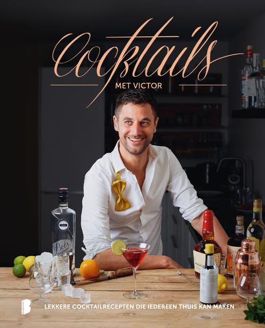 Cocktails met Victor: Lekkere cocktailrecepten die iedereen thuis kan maken – omslag van het luisterboek van Victor Abeln
