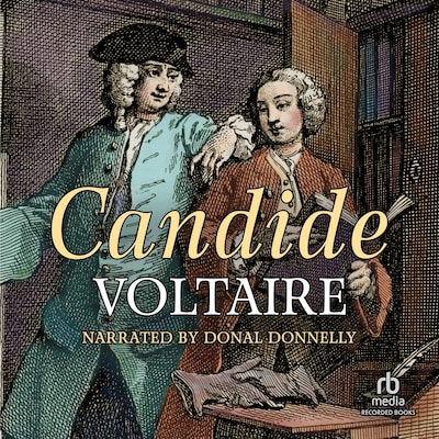 Candide – omslag til lydbogen af Name Voltaire