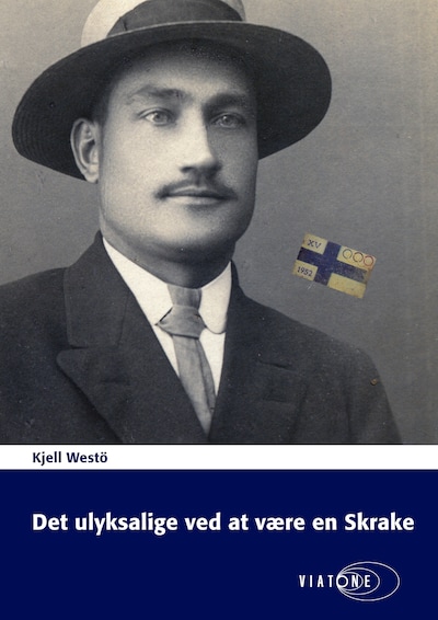 Det ulyksalige ved at være en Skrake – omslag til lydbogen af Kjell Westö
