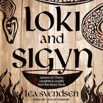 Loki and Sigyn – omslag til lydbogen af Lea Svendsen