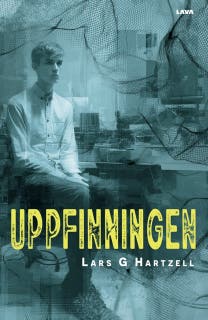 Uppfinningen – omslag till ljudboken av Lars G. Hartzell