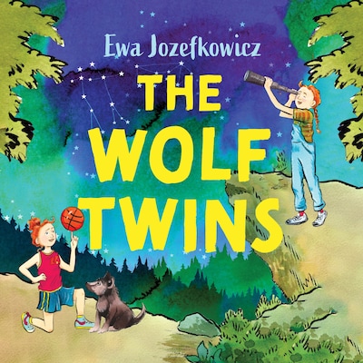 The Wolf Twins – omslag til lydbogen af Ewa Jozefkowicz