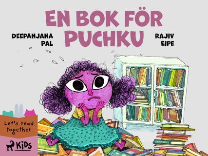 En bok för Puchku – omslag till ljudboken av Deepanjana Pal,Rajiv Eipe