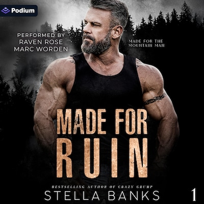Made for Ruin – omslag til lydbogen af Stella Banks