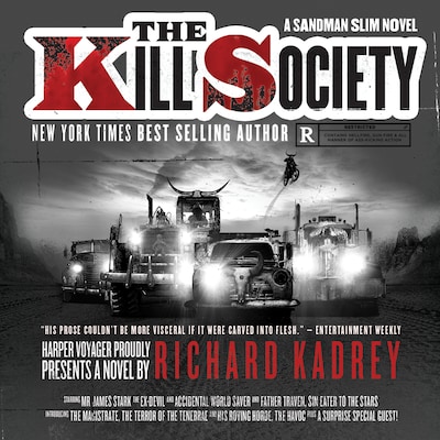 The Kill Society – omslag til lydbogen af Richard Kadrey