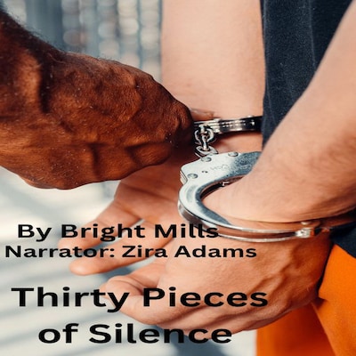 Thirty Pieces of Silence – omslag til lydbogen af Bright Mills