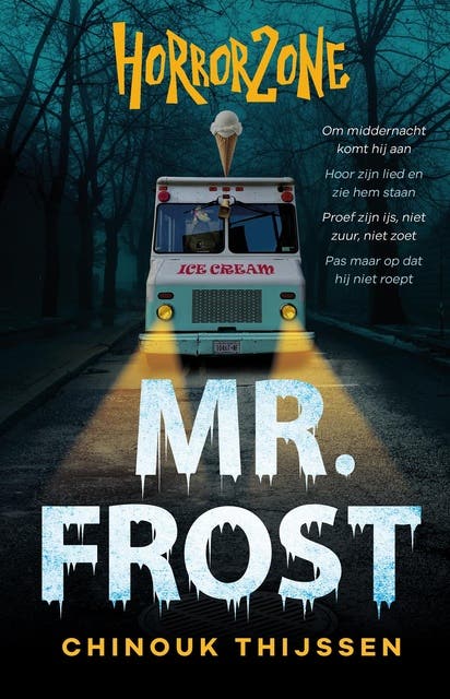 Mr. Frost – omslag van het luisterboek van Chinouk Thijssen