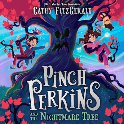 Pinch Perkins and the Nightmare Tree – omslag til lydbogen af Cathy FitzGerald