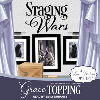 Staging Wars – omslag til lydbogen af Grace Topping