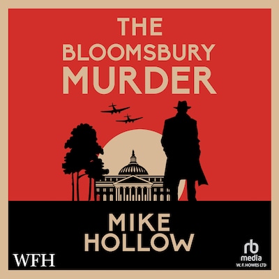 The Bloomsbury Murder – omslag til lydbogen af Mike Hollow