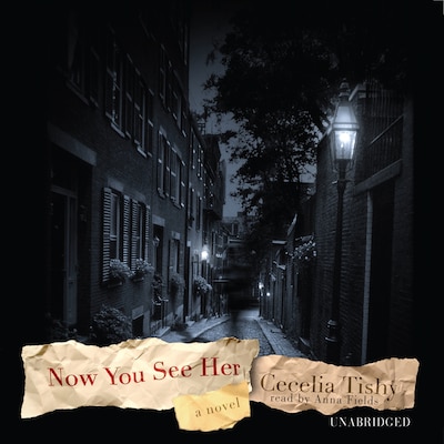 Now You See Her – omslag til lydbogen af Cecelia Tishy