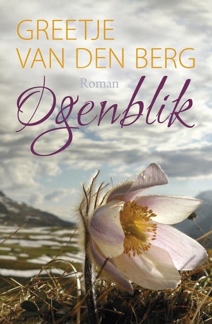 Ogenblik – omslag van het luisterboek van Greetje van den Berg