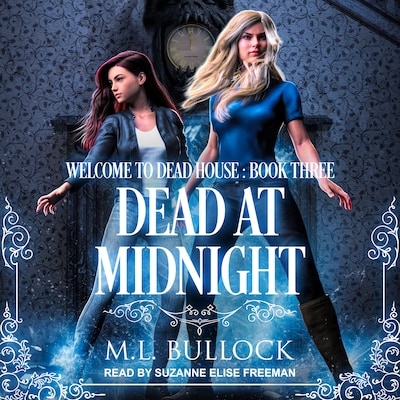 Dead At Midnight – omslag til lydbogen af M. L. Bullock