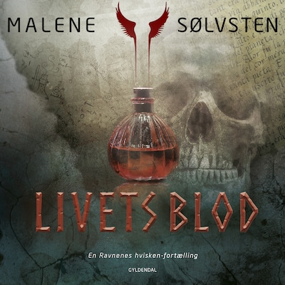 Livets blod – omslag til lydbogen af Malene Sølvsten