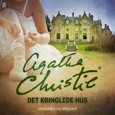 Det kringlede hus – omslag til lydbogen af Agatha Christie