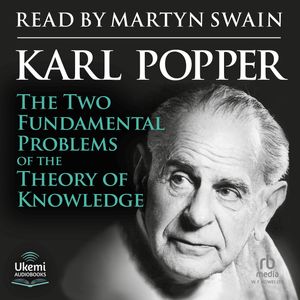 Two Fundamental Problems of the Theory of Knowledge – okładka audiobooka, autor Karl Popper