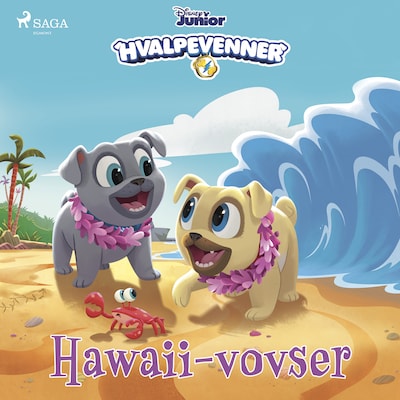 Hvalpevenner - Hawaii-vovser – omslag til lydbogen af Disney