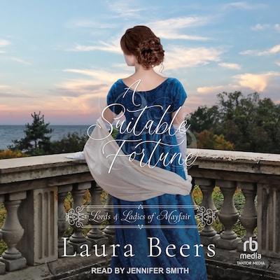 A Suitable Fortune – omslag til lydbogen af Laura Beers