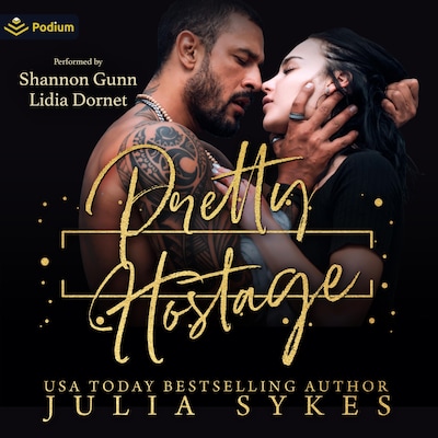 Pretty Hostage – omslag til lydbogen af Julia Sykes