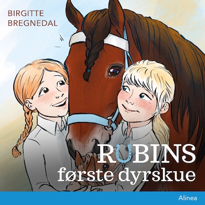 Rubins første dyrskue – omslag til lydbogen af Birgitte Bregnedal