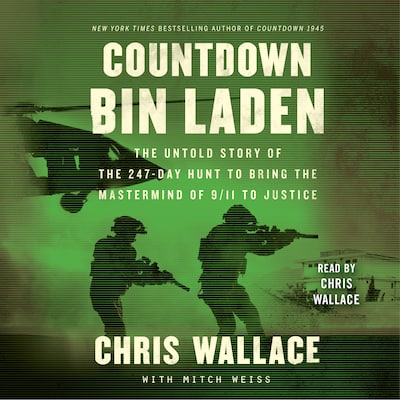 Countdown bin Laden – omslag til lydbogen af Chris Wallace