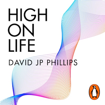 High on Life – omslag til lydbogen af David JP Phillips