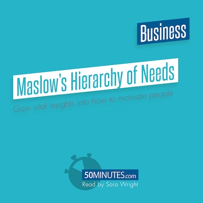 Maslow's Hierarchy of Needs – omslag til lydbogen af 50Minutes