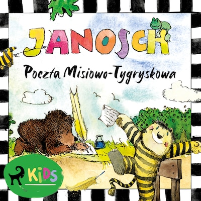 Miś i Tygrysek. Poczta Misiowo-Tygryskowa – okładka audiobooka, autor Janosch