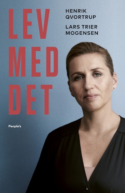 Lev med det – omslag til lydbogen af Henrik Qvortrup, Lars Trier Mogensen