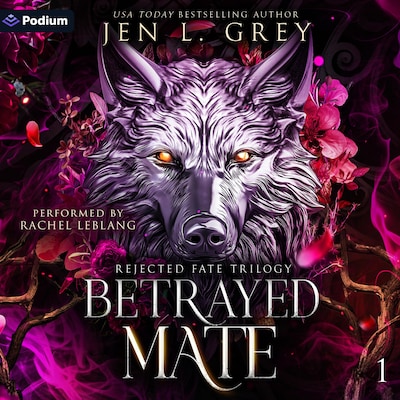 Betrayed Mate – omslag til lydbogen af Jen L. Grey